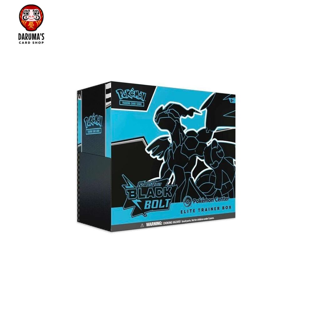 Pokemon SV: Black Bolt Pokemon Center ETB Elite Trainer Box (Exclusive)