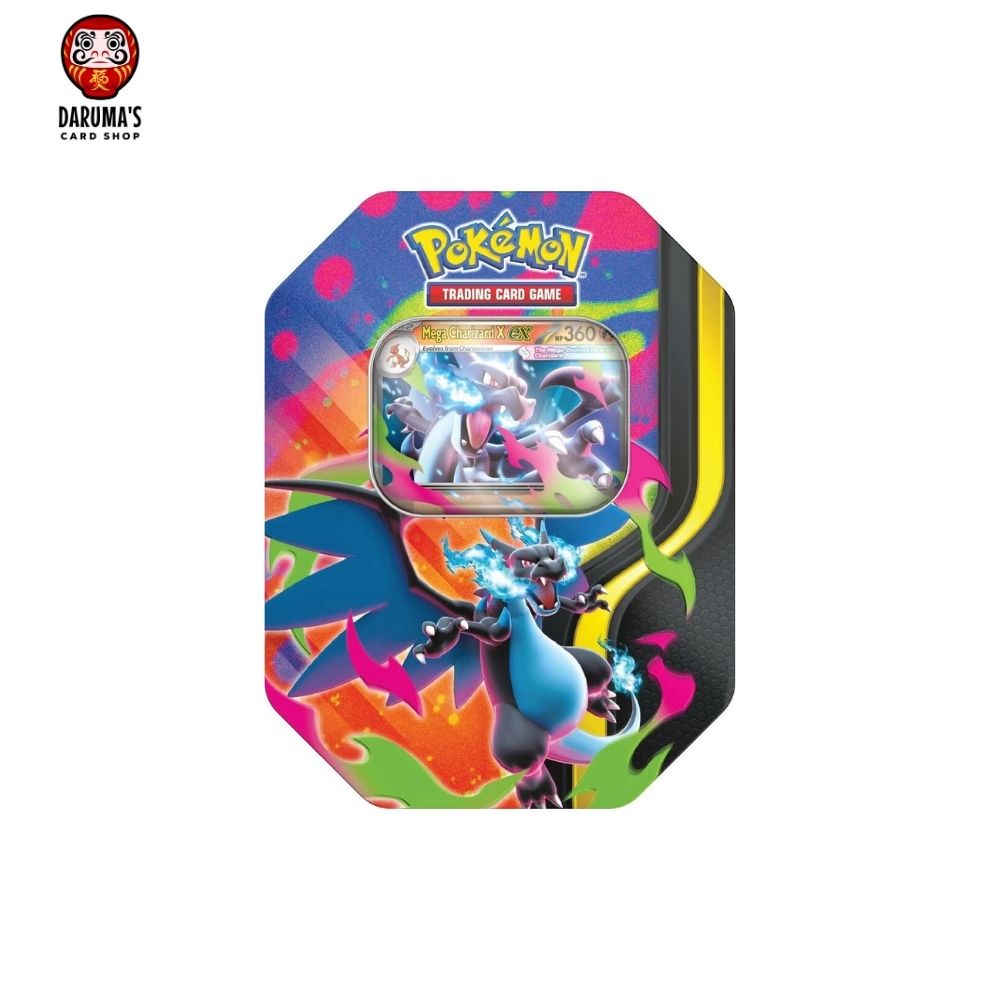 Mega Charizard X Tin sealed Pokémon TCG