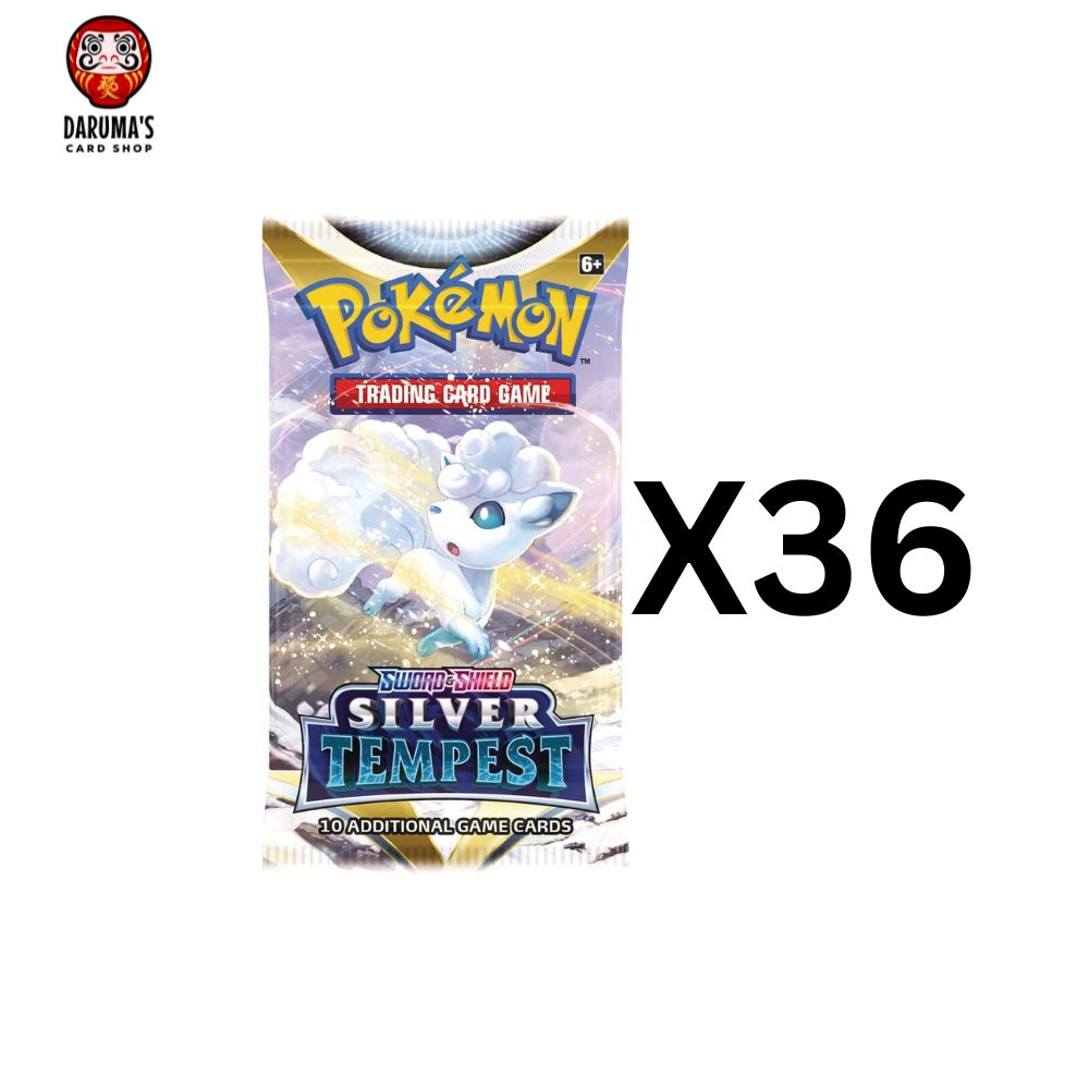 Pokemon SWSH12: Silver Tempest Booster Pack - X36