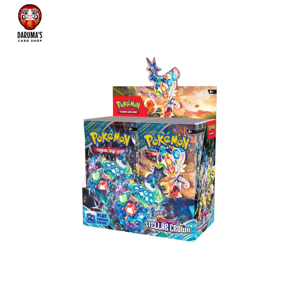 Pokémon SV07 Stellar Crown Booster Box Factory Sealed