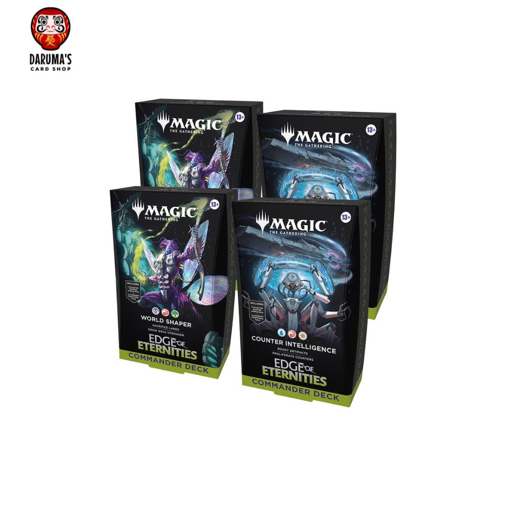 Edge of Eternities Commander Deck 4 Boxes Factory Sealed TCG