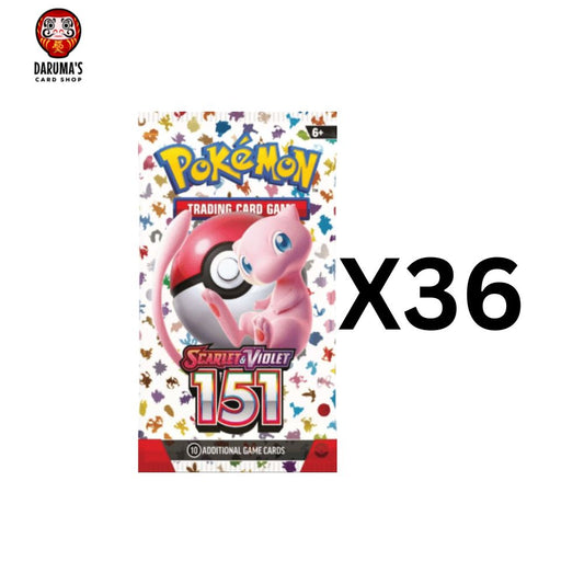 Pokemon Scarlet & Violet: 151 Booster Pack - X36