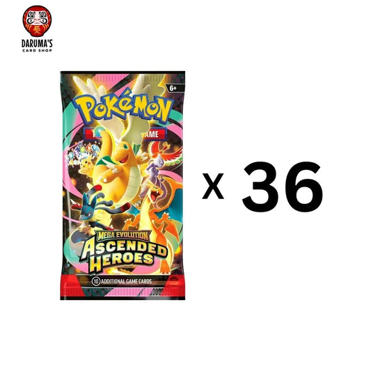 Pokemon TCG Ascended Heroes Booster Pack - X36