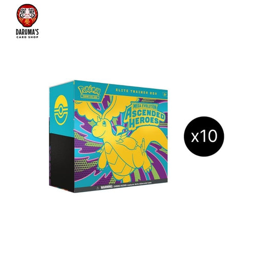Pokémon Ascended Heroes ETB sealed case ME2.5