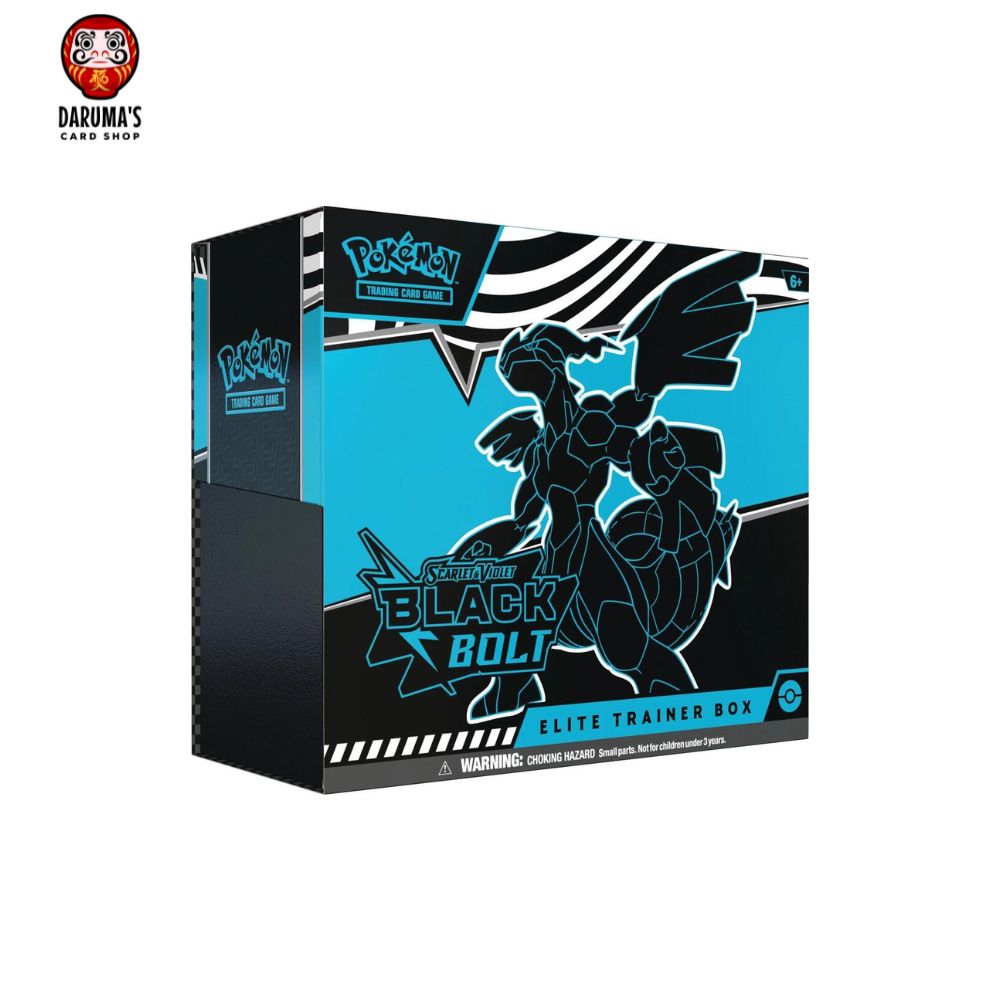 Pokémon SV Black Bolt Elite Trainer Box Factory Sealed ETB