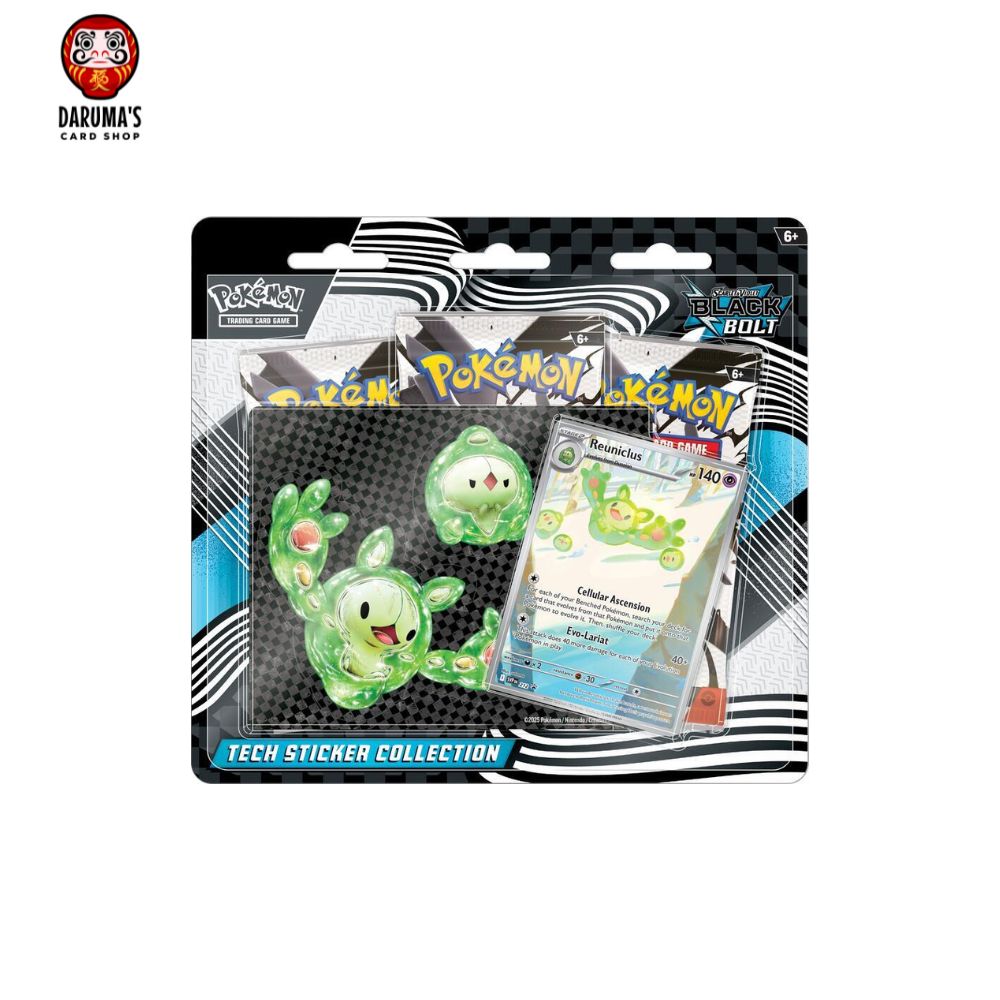 Pokémon SV Black Bolt 3-Pack Blister Front View