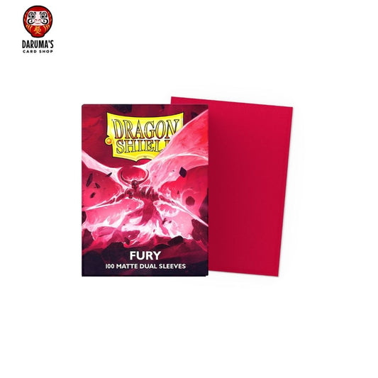 Dragon Shield Dual Matte Standard Sleeves - Fury