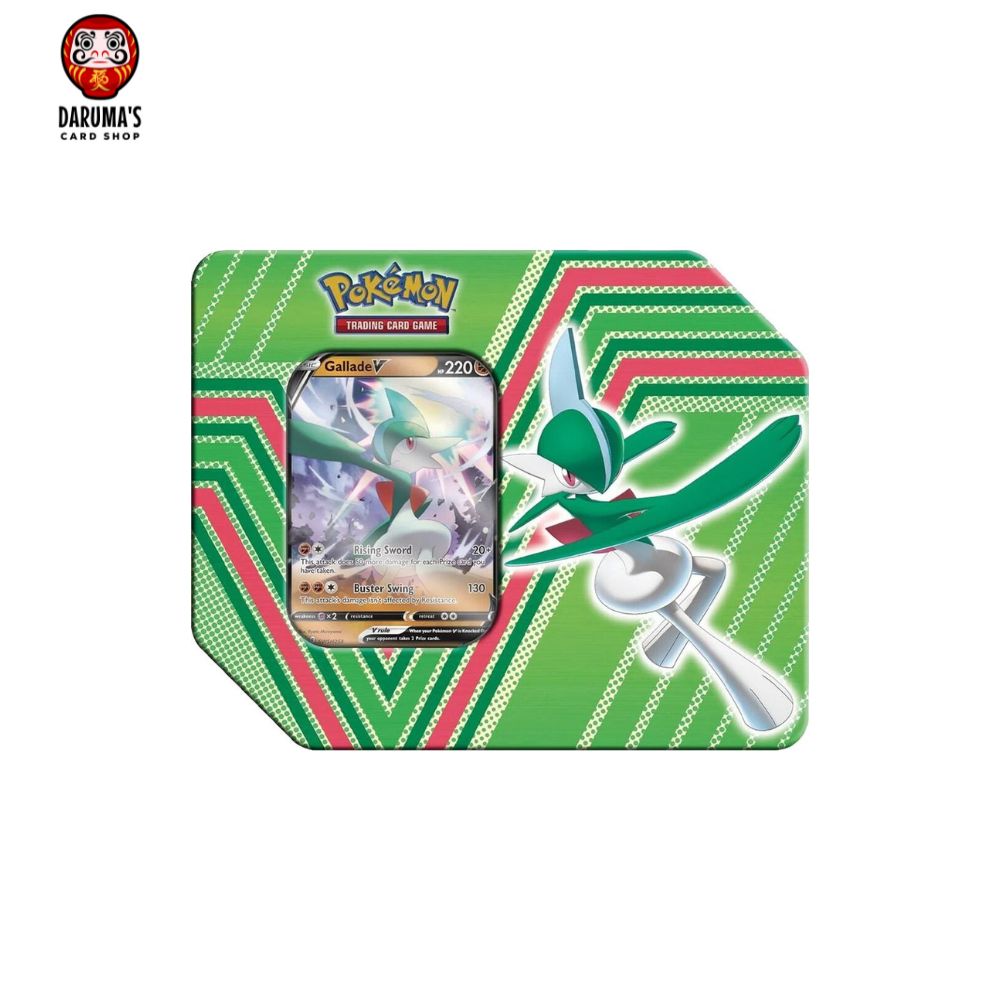 Hidden Potential Tin Gallade V Factory Sealed Pokémon TCG
