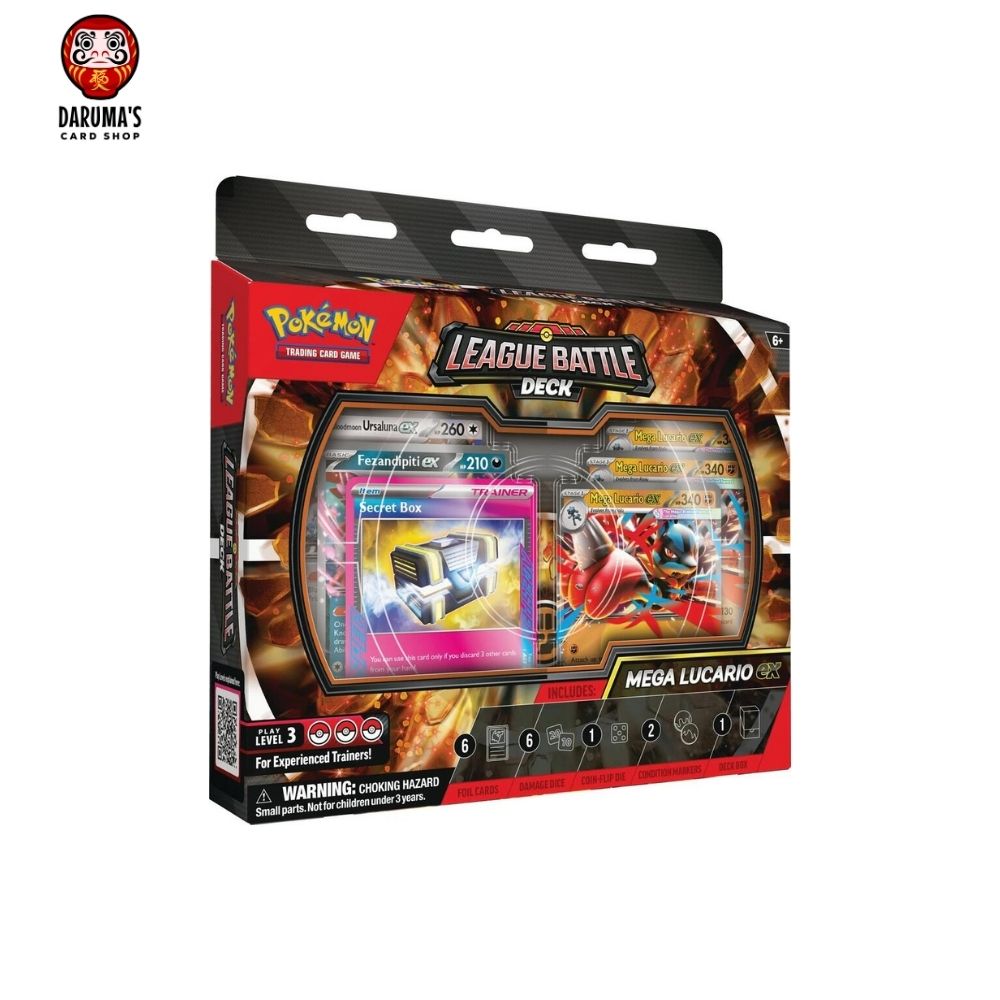 Pokémon Mega Lucario ex League Battle Deck sealed