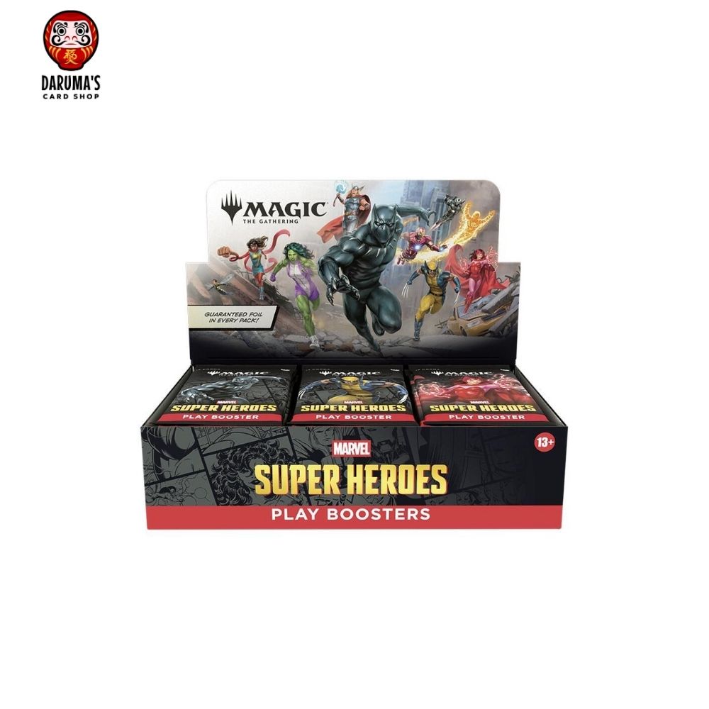 Magic The Gathering Marvel Super Heroes Play Booster Box