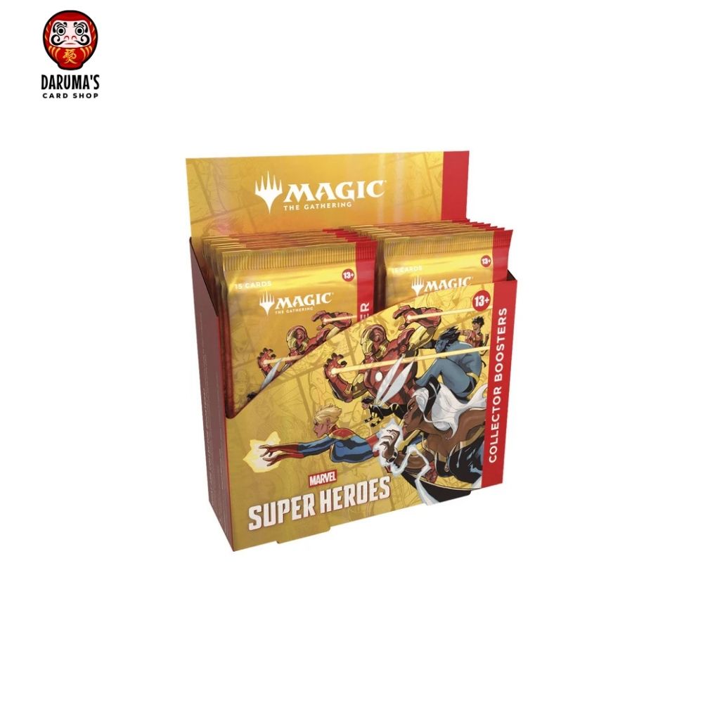Magic The Gathering Marvel Super Heroes Collector Booster Box