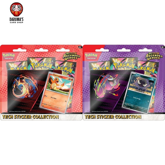 Pokemon Trading Card Game Mega Evolution 2.5 Ascended Heroes Tech Sticker Collection - Randomly Selected