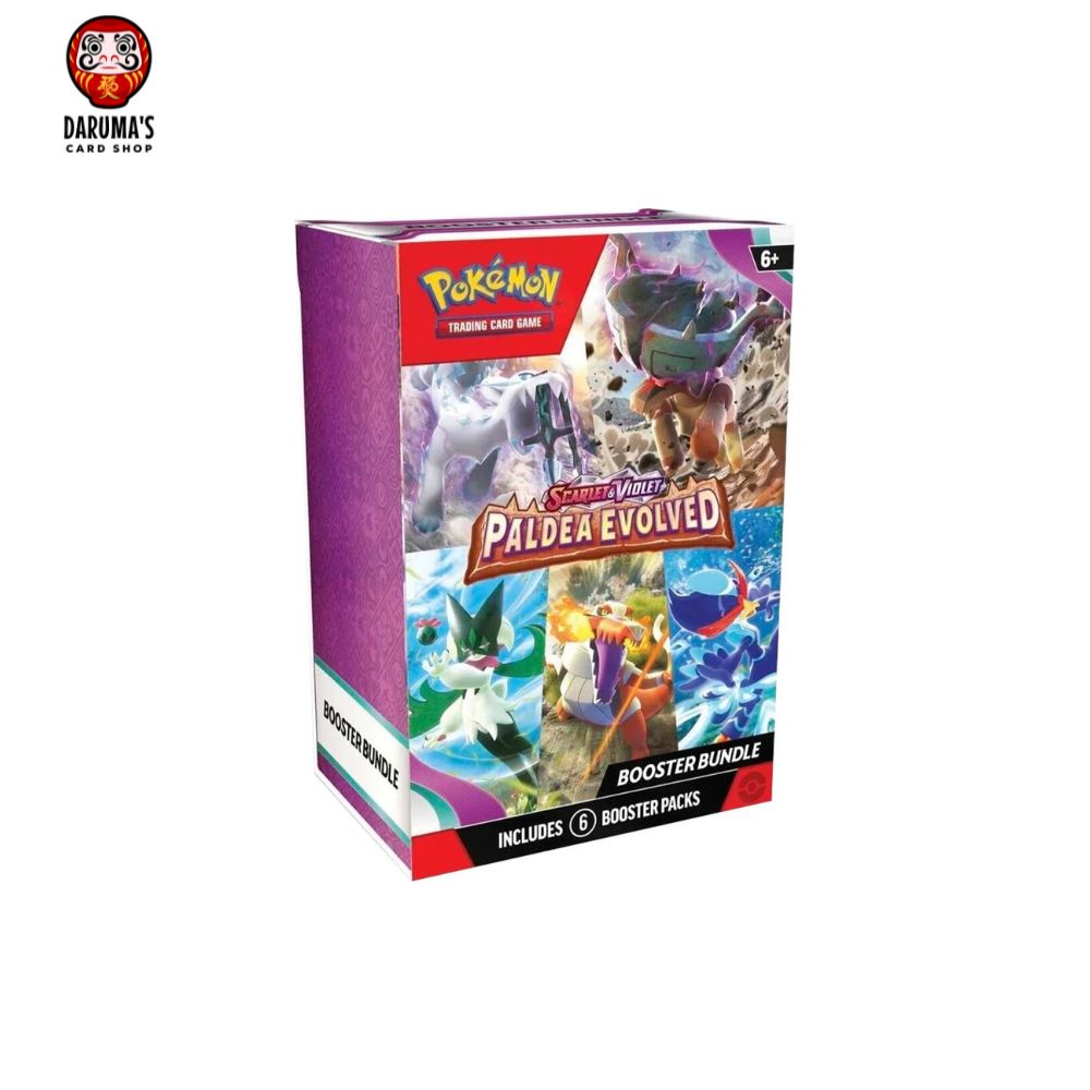 Paldea Evolved Booster Bundle - 6 sealed Pokémon packs
