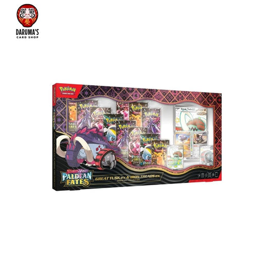 Paldean Fates Great Tusk EX & Iron Treads EX Premium Collection sealed