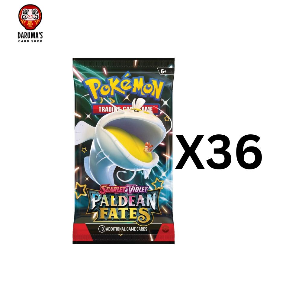 Pokemon Scarlet & Violet: Paldean Fates Booster Pack - X36