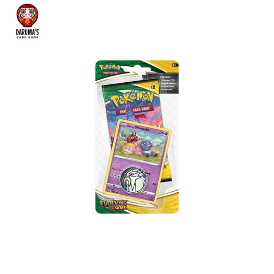 Pokemon Evolving Skies Single Pack Blister Galarian Slowpoke sealed
