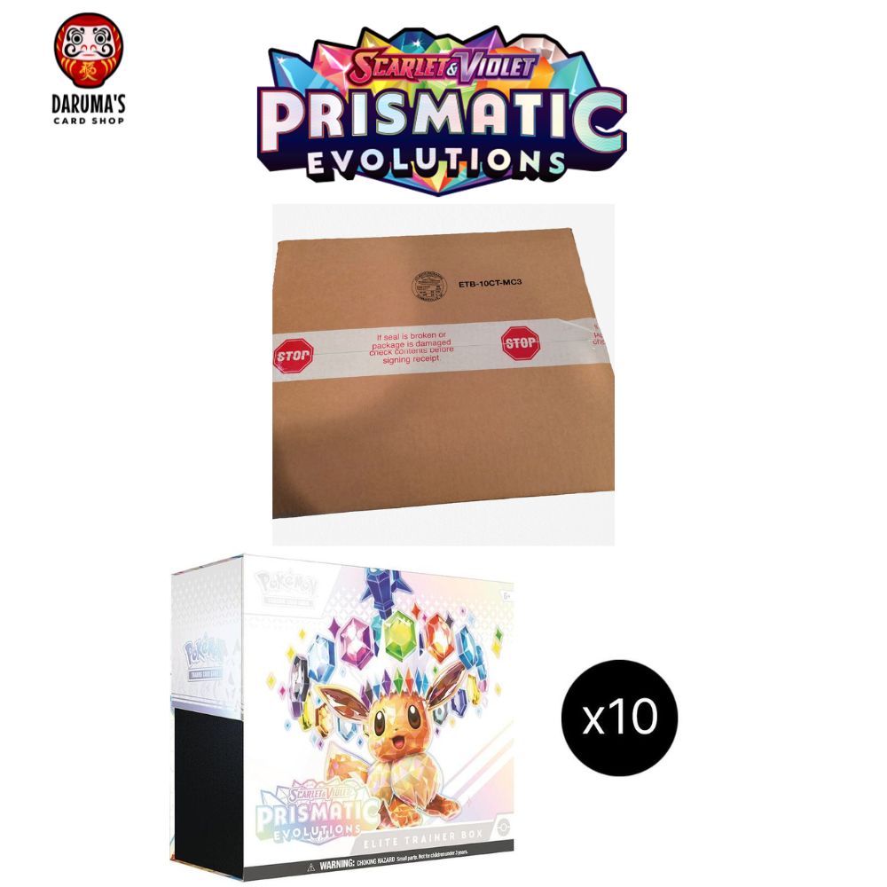 Prismatic Evolutions ETB Case – Pokemon SV8.5 – Sealed