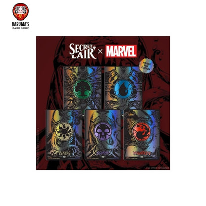 Secret Lair x Marvel Spider-Man Mana Symbiote Raised Foil Edition
