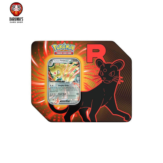 Team Rocket Tin Team Rocket's Persian ex Pokémon TCG Collectible