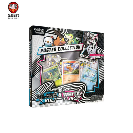 Pokemon SV: Black Bolt & White Flare Unova Poster Collection