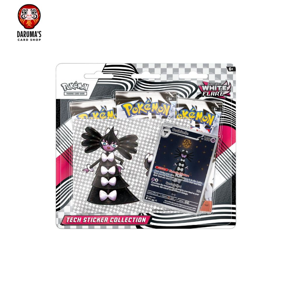 Pokémon SV White Flare 3-Pack Blister Factory Sealed TCG