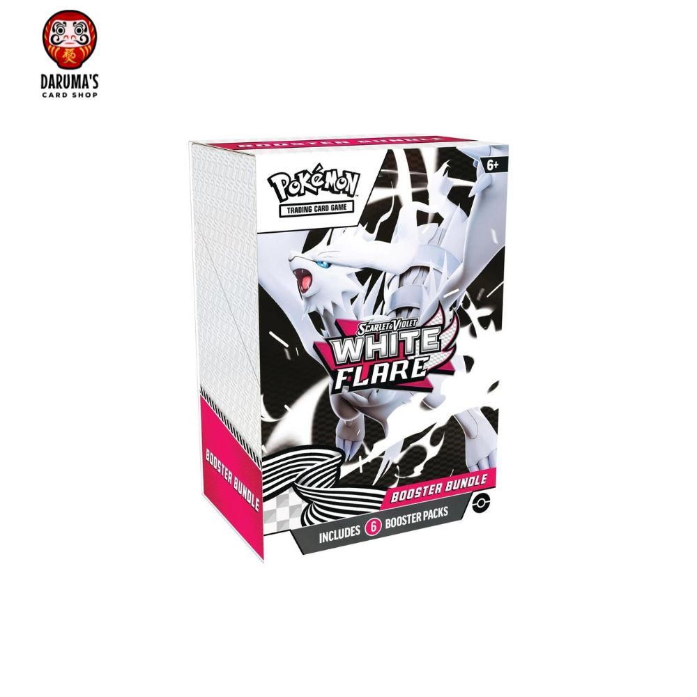 Pokémon SV White Flare Booster Bundle Factory Sealed 6 Pack
