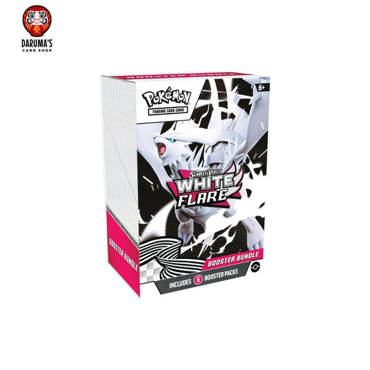Pokémon SV White Flare Booster Bundle Factory Sealed 6 Pack
