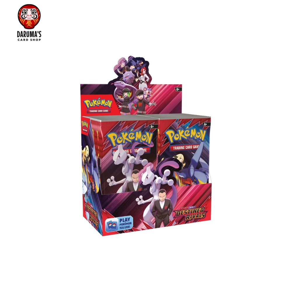 Pokémon Scarlet & Violet SV10 Destined Rivals Booster Box Factory Sealed TCG