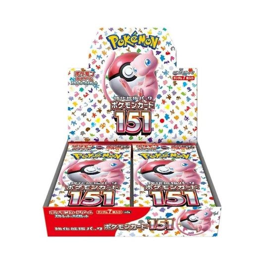 Japanese Pokemon 151 Booster Box - Sv2a