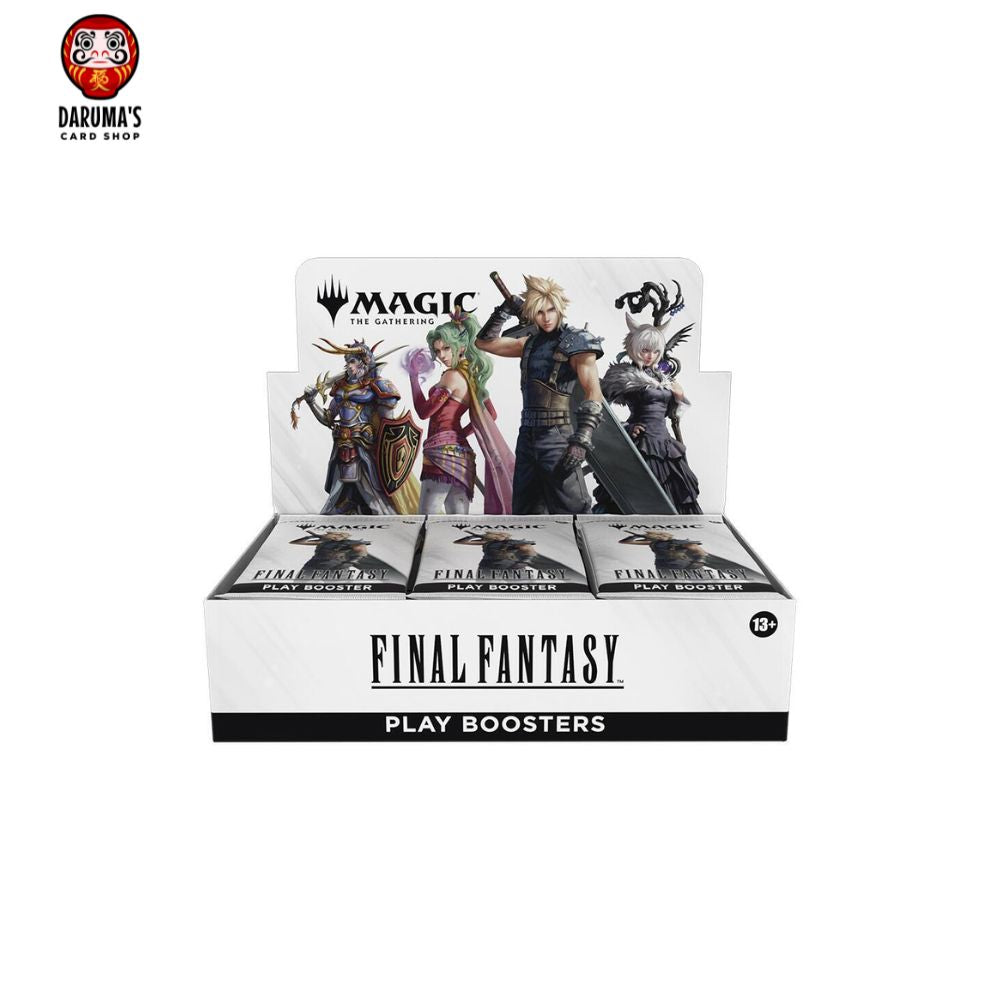 FINAL FANTASY Play Booster Display Factory Sealed TCG Box