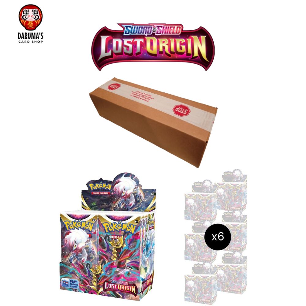Sealed Pokémon Lost Origin Booster Box Case SWSH11