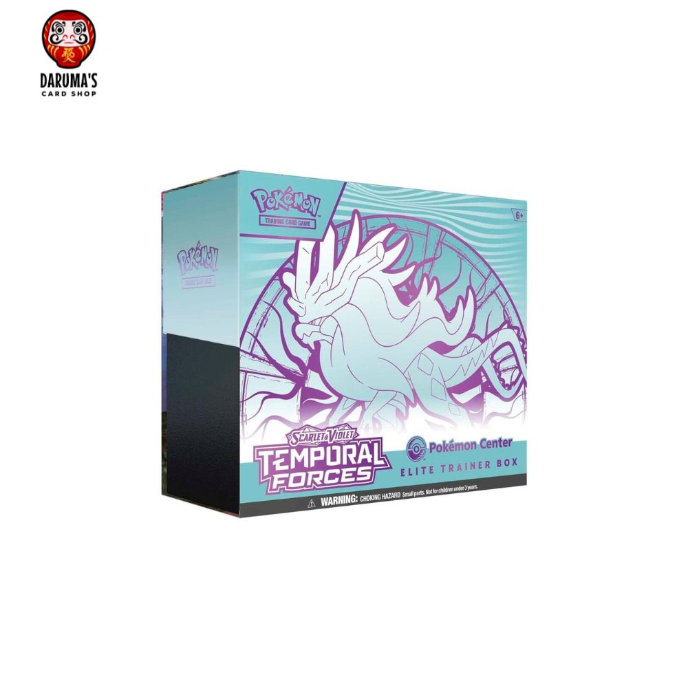 Pokemon Scarlet & Violet: Temporal Forces Pokemon Center ETB Elite Trainer Box (Exclusive) [Walking Wake]