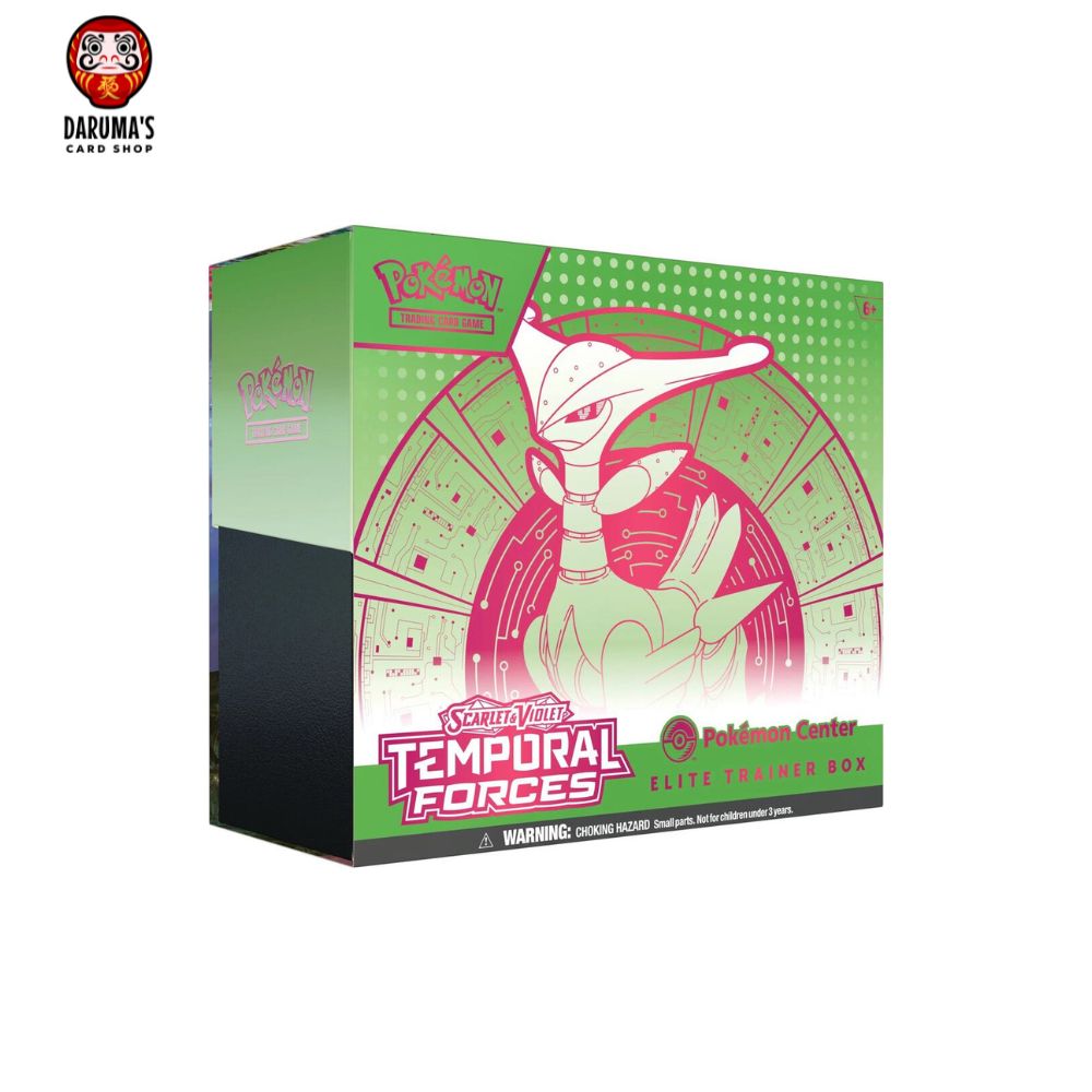 Pokemon Scarlet & Violet: Temporal Forces Pokemon Center ETB Elite Trainer Box (Exclusive) [Iron Leaves]