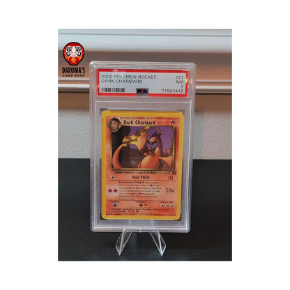 2000 Pokemon Team Rocket Dark Charizard PSA 7 (Non Holo)